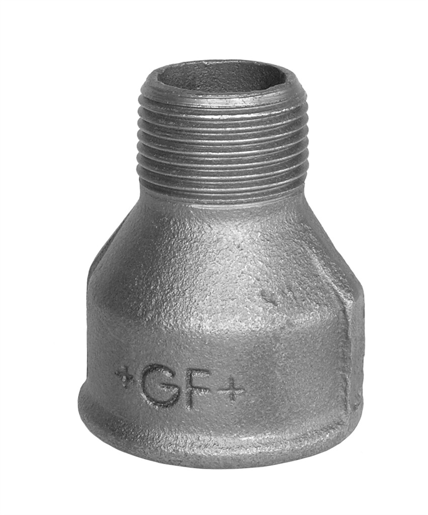 GF  246  Muffen 1    " x   3/4" schwarz